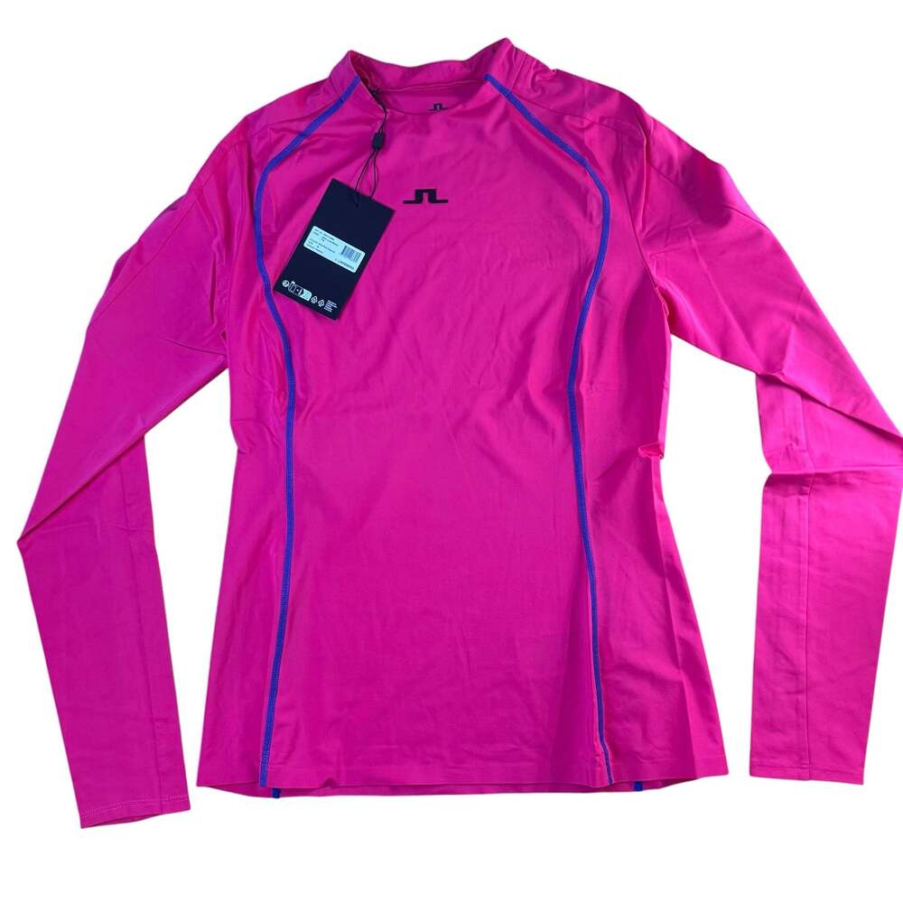J.Lindeberg Allien Long Sleeve Top Pink Peacock